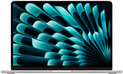Apple MacBook Air 13" (2024) (M3 8-Core CPU, 8-Core GPU, 8GB RAM, 256GB SSD, INT) Silver - (uus)