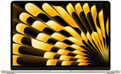 Apple MacBook Air 13" (2025) (M4 10-Core CPU, 10-Core GPU, 24GB RAM, 512GB SSD, INT) Starlight - (uus)