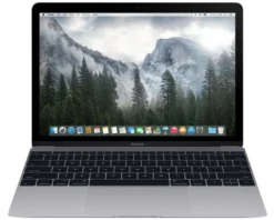 Apple MacBook (Retina, 12" 2017) Space Gray (uuskasutatud) - Klass C (keskmine)