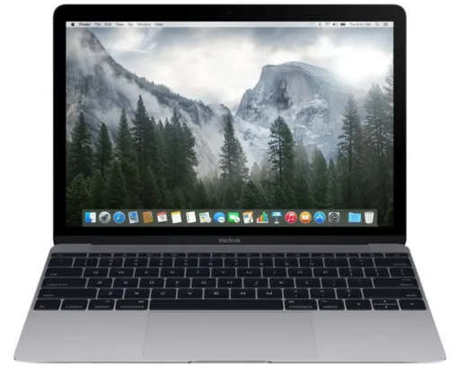 Apple MacBook (Retina, 12" 2017) Space Gray (uuskasutatud) - Klass C (keskmine)