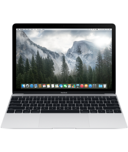 Apple MacBook (Retina, 12" Early 2015) Hõbedane (uuskasutatud) - Klass C (keskmine)