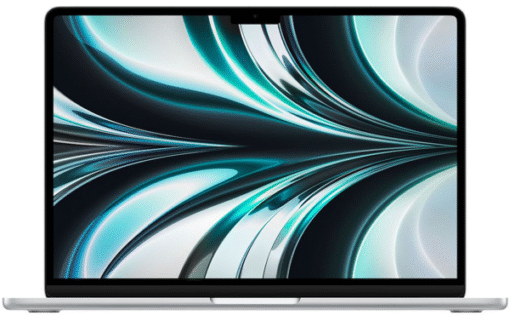 Apple MacBook Air 13" (2022) (M2 8-Core CPU, 8-Core GPU, 8GB RAM, 256GB SSD, INT) Silver - (uus)