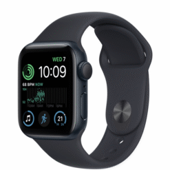 Apple Watch SE (2022) GPS 40mm Midnight Aluminum Case with Midnight Sport Band - (uus)