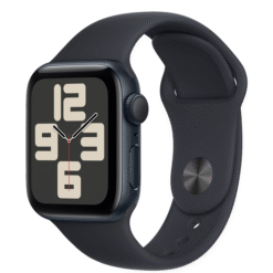 Apple Watch SE (2023) GPS 40mm Midnight Aluminum Case with Midnight Sport Band - M/L - (uus)