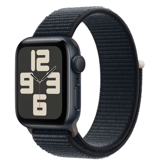 Apple Watch SE (2024) GPS + Cellular 40mm Midnight Aluminum Case with Ink Sport Loop - (uus)