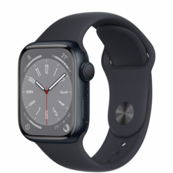 Apple Watch Series 8 GPS + Cellular 41mm Midnight Aluminum Case with Midnight Sport Band - (uus)