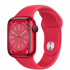 Apple Watch Series 8 GPS + Cellular 41mm Red Aluminum Case with Red Sport Band - (uus)
