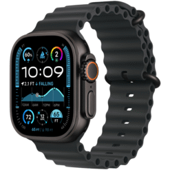 Apple Watch Ultra 2 GPS + Cellular 49mm Black Titanium Case with Black Ocean Band - (uus)