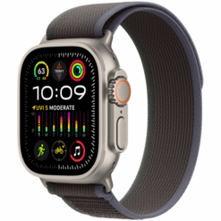 Apple Watch Ultra 2 GPS + Cellular 49mm Titanium Case with Blue/Black Trail Loop - M/L - (uus)