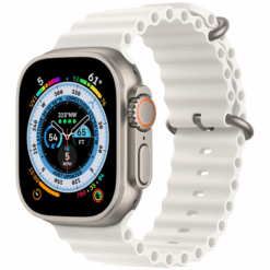 Apple Watch Ultra GPS + Cellular 49mm Titanium Case with White Ocean Band - (uus)
