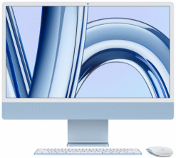 Apple iMac 24" (2023) (M3 8-Core CPU, 10-Core GPU, 8GB RAM, 512GB SSD, INT) Blue - (uus)