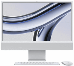 Apple iMac 24" (2023) (M3 8-Core CPU, 10-Core GPU, 8GB RAM, 256GB SSD, INT) Silver - (uus)
