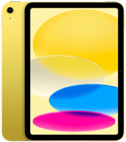 Apple iPad (2022) Wi-Fi 256GB Yellow - (uus)