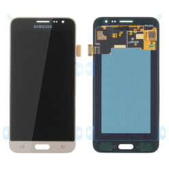 LCD Touchscreen - Gold (incl. adhesive) Galaxy J3 (2016); SM-J320 - Original (varuosa)