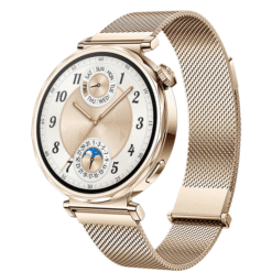 Huawei Watch GT 5 41mm Gold Stainless Steel Case with Gold Milanese Strap - (uus)