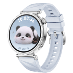 Huawei Watch GT 5 41mm Stainless Steel Case with Blue Fluoroelastomer Strap - (uus)