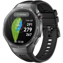 Huawei Watch GT 5 Pro 46mm Black Titanium Case with Black Fluoroelastomer Strap - (uus)
