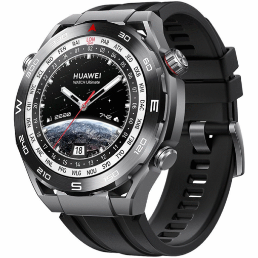Huawei Watch Ultimate Expedition Black with Black HNBR Strap - (uus)