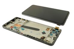 LCD screen Xiaomi Mi 11i/Mi 11X/Mi 11X Pro/Poco F3 with touch screen with frame Black original (service pack)