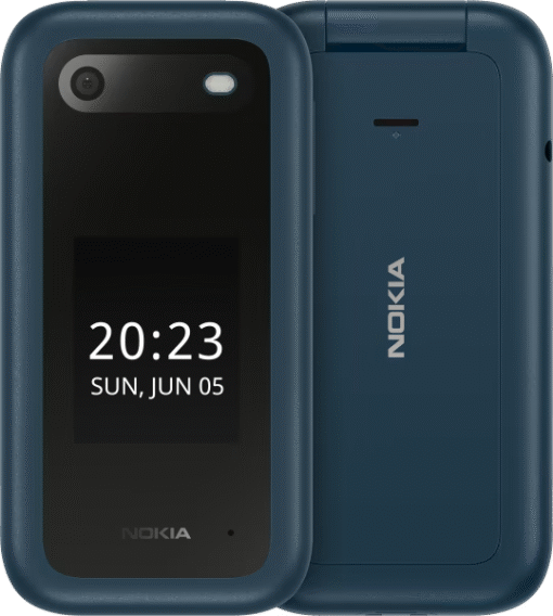 Nokia 2660 Flip Dual SIM Blue - (uus)