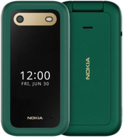 Nokia 2660 Flip Dual SIM Lush Green - (uus)