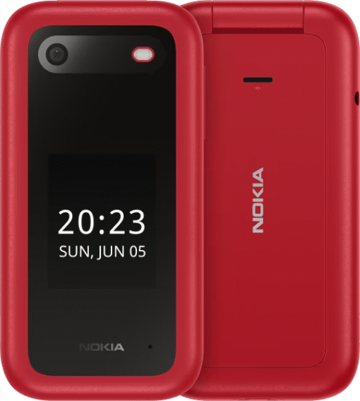Nokia 2660 Flip Dual SIM Red - (uus)