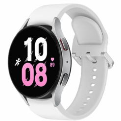 Samsung Galaxy Watch 5 LTE 44mm SM-R915F Silver with White Sport Band - (uus)