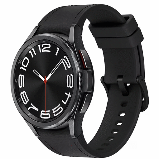 Samsung Galaxy Watch 6 Classic LTE 43mm SM-R955F Black with Black Hybrid Eco-Leather Band - (uus)