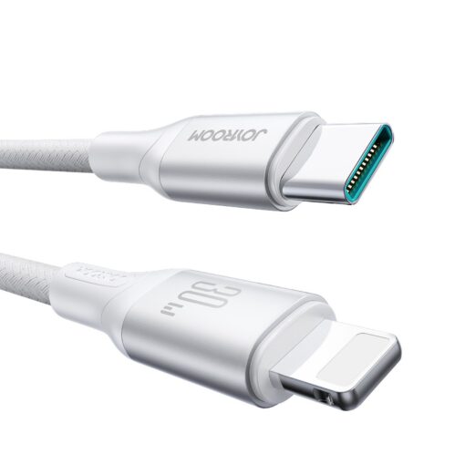 Laadimisjuhe Joyroom S-A28 USB-C to Lightning 30W 1.0m valge - Image 2