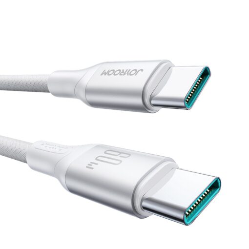 Laadimisjuhe Joyroom S-A28 USB-C to USB-C 60W 1.0m valge - Image 2