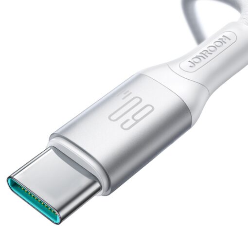 Laadimisjuhe Joyroom S-A28 USB-C to USB-C 60W 2.0m valge - Image 3