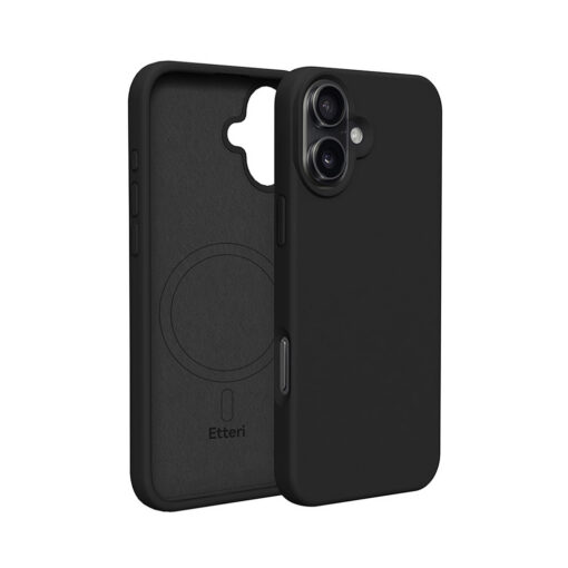 Etteri Silicone Mag case for iPhone 17 Air black