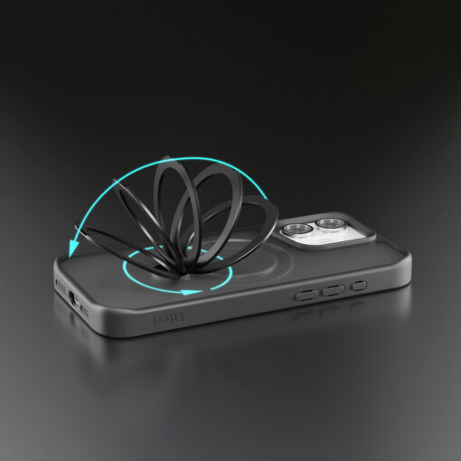 Etteri Matt Mag Ring case for iPhone 17 Air black - Image 9