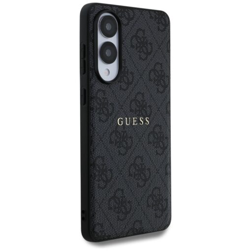 Guess casze for Samsung Galaxy S25 Edge HC MAGSAFE PU 4G RING CLASSIC LOGO black - Image 4