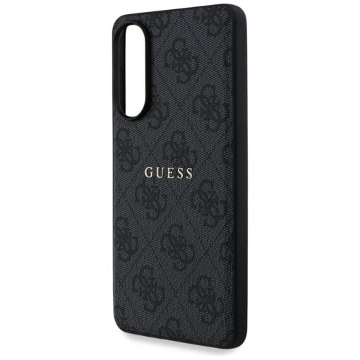Guess casze for Samsung Galaxy S25 Edge HC MAGSAFE PU 4G RING CLASSIC LOGO black - Image 6