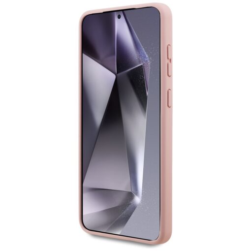 Karl Lagerfeld case for Samsung Galaxy S25 Edge MAGNETIC SILICONE DOUBLE HEADS pink - Image 5