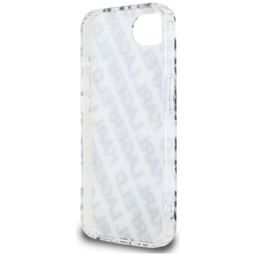 Karl Lagerfeld IML Repeat Logo case for iPhone 16e gold - Image 7
