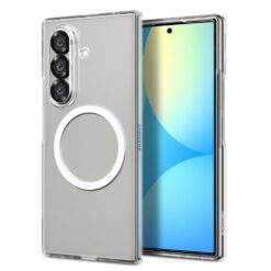 Spigen AirSkin MagSafe Galaxy Z Fold 7 crystal clear white
