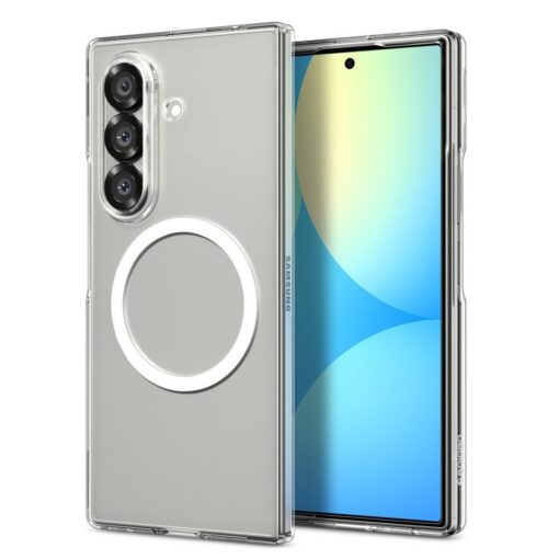 Spigen AirSkin MagSafe Galaxy Z Fold 7 crystal clear white