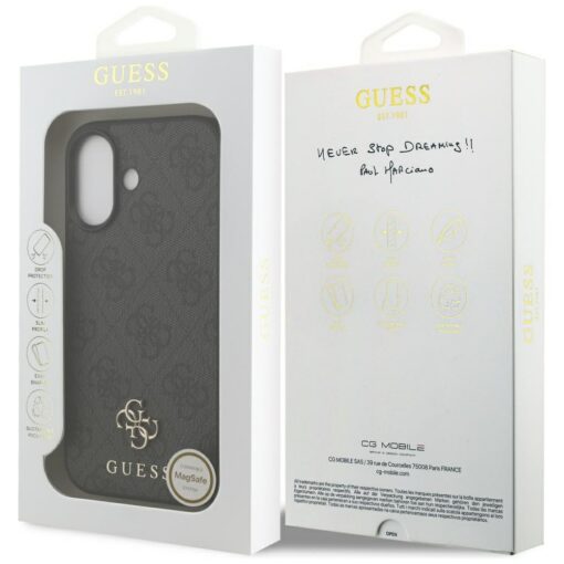 Guess 4G Small Classic Logo MagSafe case for iPhone 17 black - Image 8