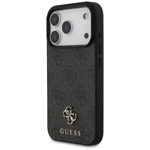Guess 4G Small Classic Logo MagSafe case for iPhone 17 Pro black - Image 2
