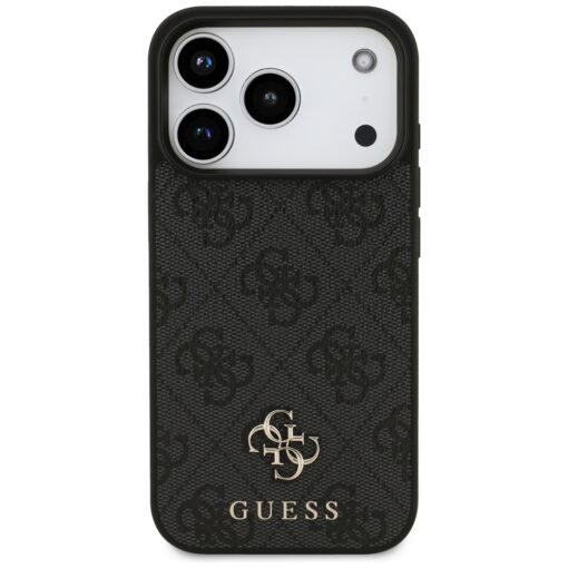 Guess 4G Small Classic Logo MagSafe case for iPhone 17 Pro black - Image 3