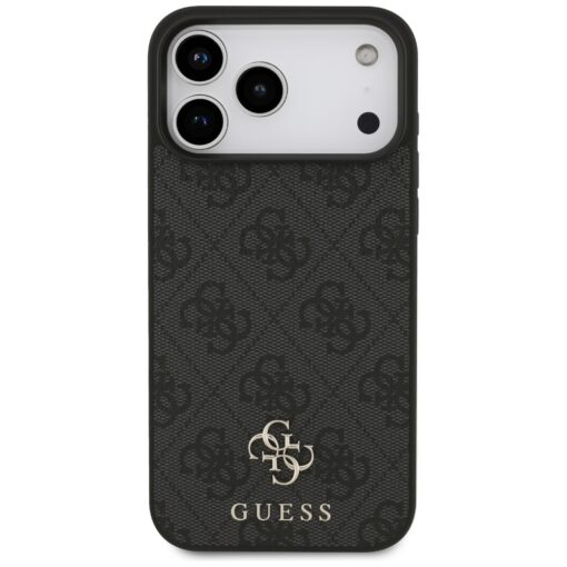 Guess 4G Small Classic Logo MagSafe case for iPhone 17 Pro Max black - Image 3