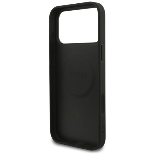Guess 4G Small Classic Logo MagSafe case for iPhone 17 Pro Max black - Image 7