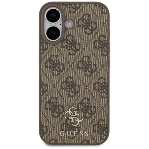 Guess 4G Small Classic Logo MagSafe case for iPhone 17 brown - Image 3