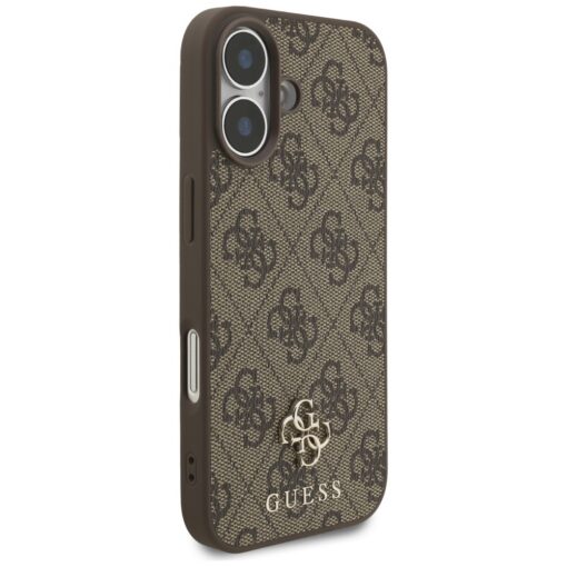 Guess 4G Small Classic Logo MagSafe case for iPhone 17 brown - Image 4