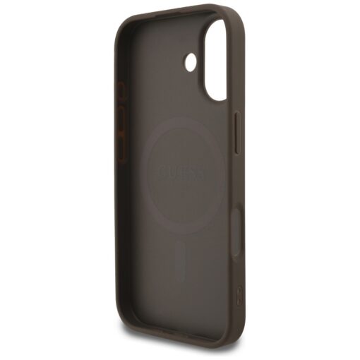 Guess 4G Small Classic Logo MagSafe case for iPhone 17 brown - Image 7