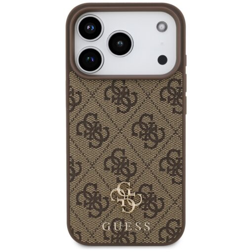 Guess 4G Small Classic Logo MagSafe case for iPhone 17 Pro brown - Image 3
