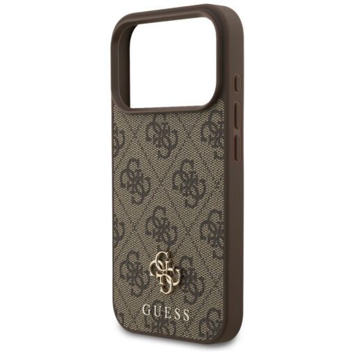 Guess 4G Small Classic Logo MagSafe case for iPhone 17 Pro brown - Image 6