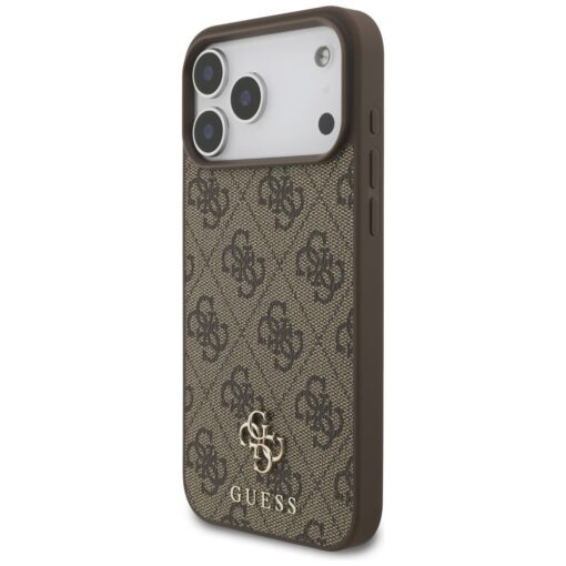 Guess 4G Small Classic Logo MagSafe case for iPhone 17 Pro Max brown - Image 2